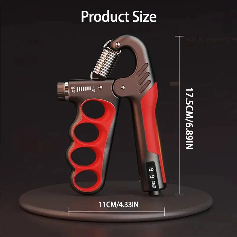 IronGrip Grip Strength Wrist Expander Hand Strengthener Adjustable 5 To 150 Kg Resistance For Hand And Forearm Training