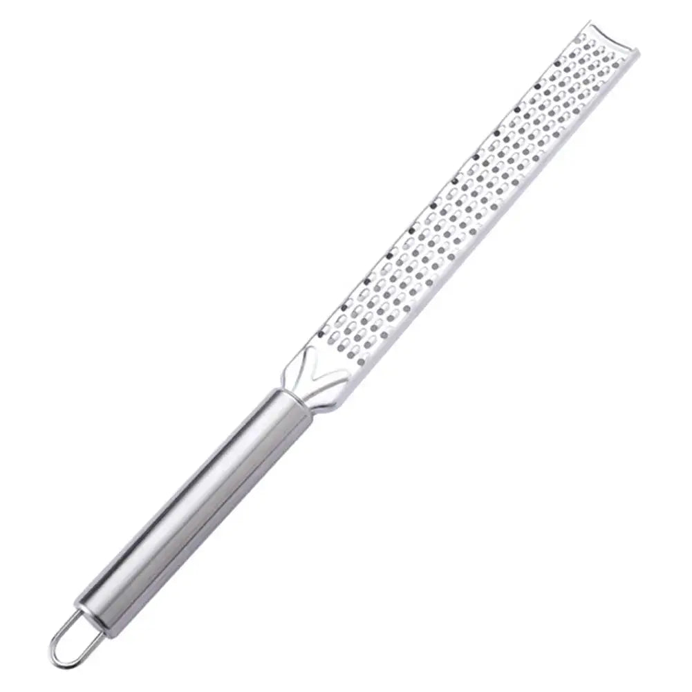 ChefEase 20cm Stainless Steel Grater Versatile Grater for Citrus Ginger Garlic Cheese Chocolate With Hanging Loop