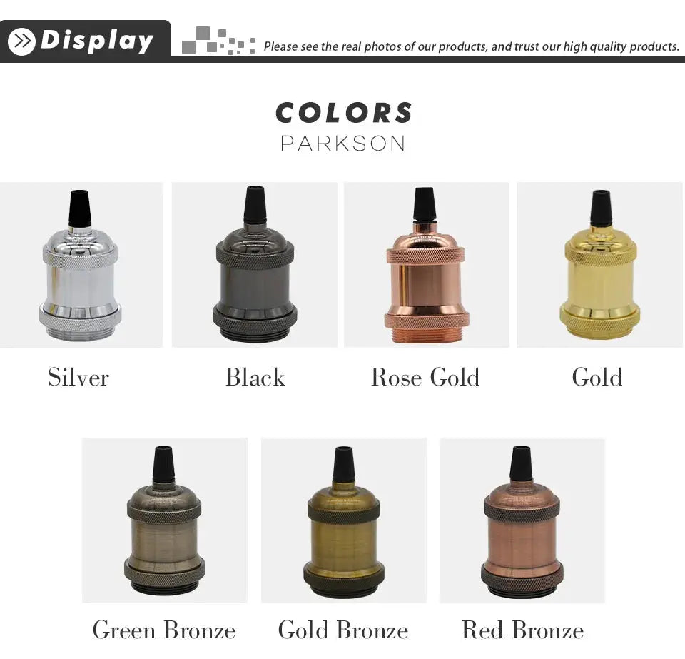 Aluminum pendant lights by Simples Market set in 7 finishes for industrial loft hanging lamp, E27 90–265V