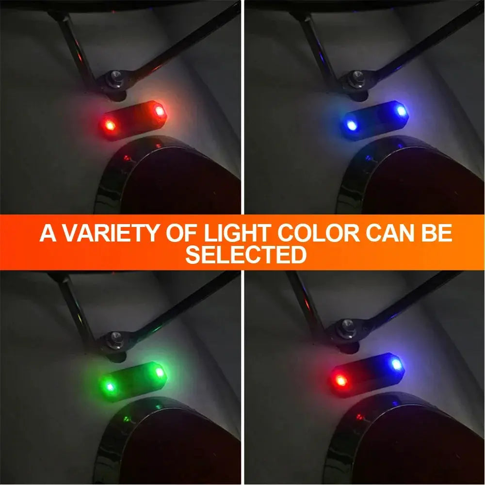 Car Solar Powered LED Warning Light Mini Wireless Simulated Anti Theft Strobe Lamp Night Security