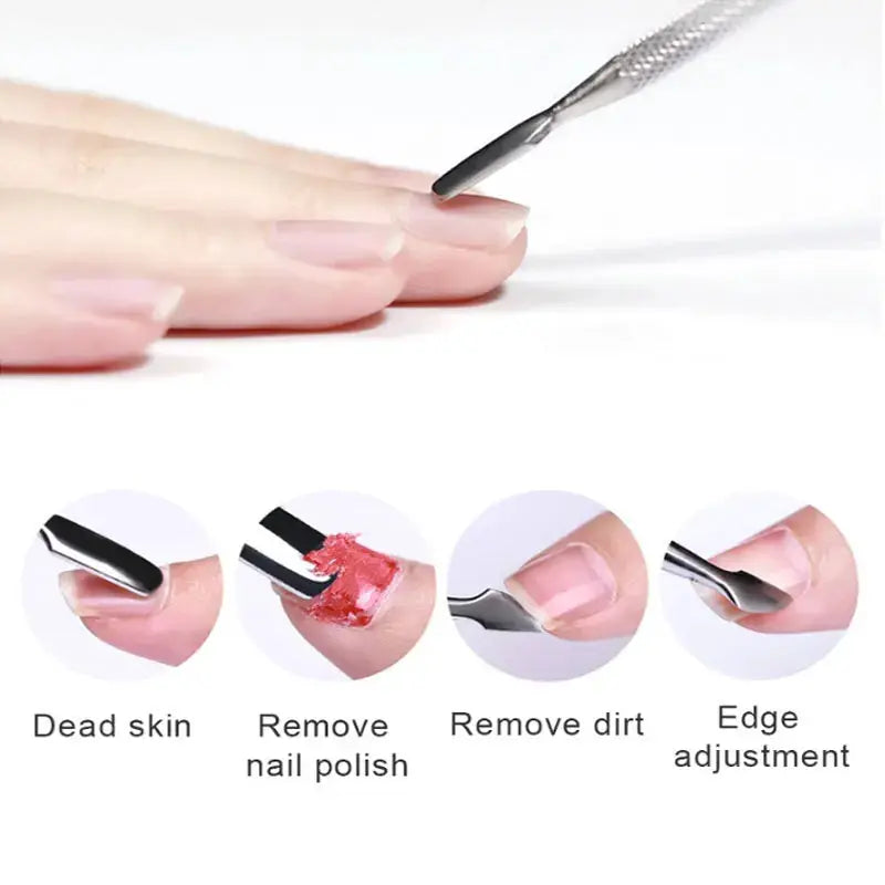 Simples Market multi-piece nail set with files, buffers, sponge block brush, nail scissors and cuticle nipper