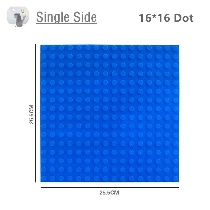 9 Sizes Big Building Plastic Blocks Base Plates Compatible With Large Bricks And Assembly Figures For Kids Toys