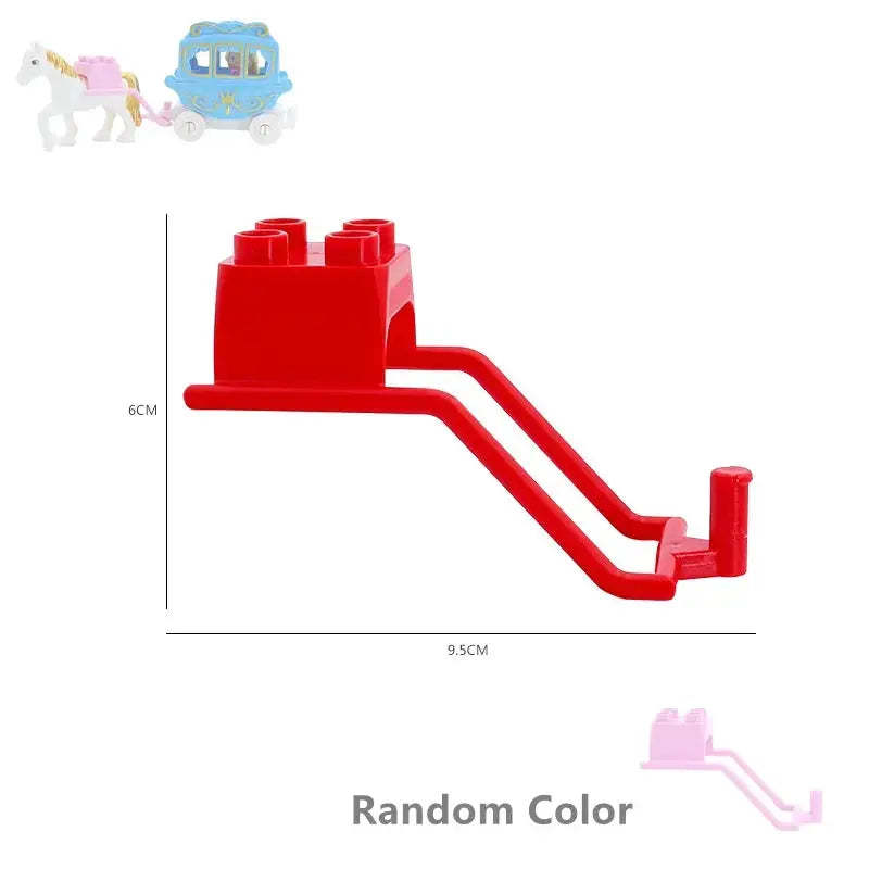 Big Building Blocks Princess Castle Set Compatible Large Bricks For Girls And Boys Kids Toys Gifts