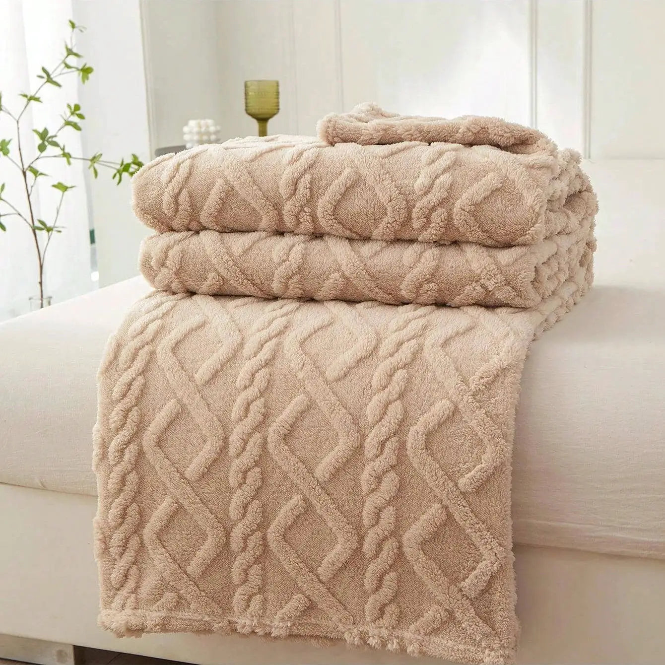 NT LEDIZ 1Pc Single Layer Coral Fleece Blanket Lightweight Multi Purpose Bed Cover For Living Room Sofa Nap