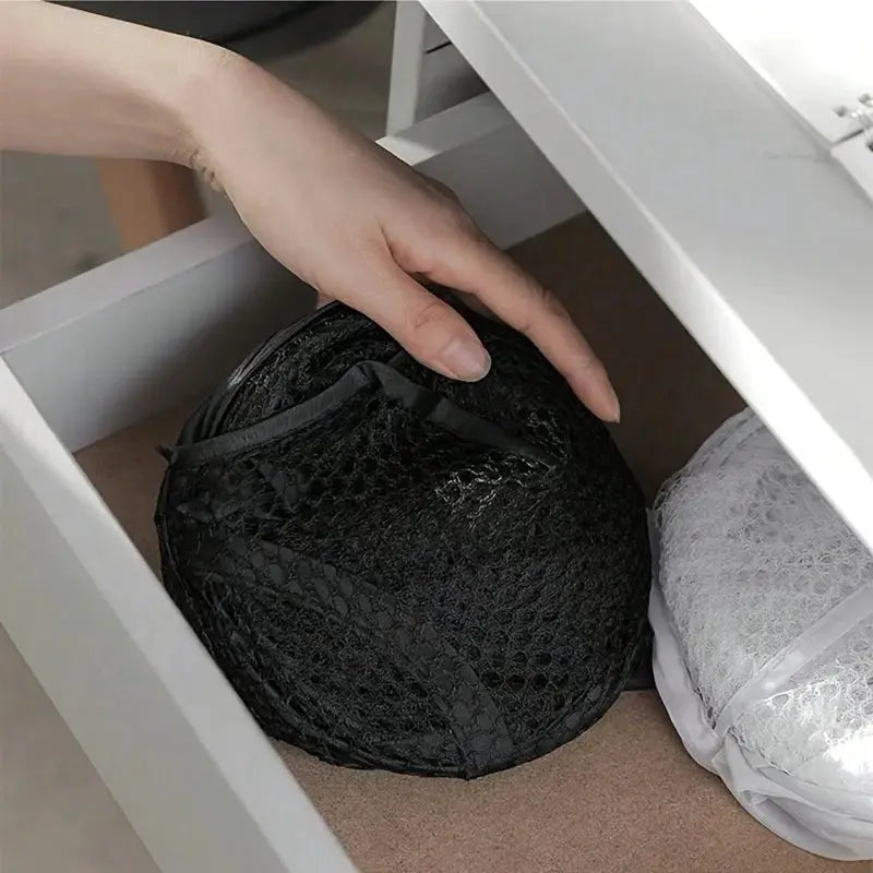 Collapsible Pop Up Mesh Laundry Basket Portable Clothes Hamper For Easy Washing And Storage Of Dirty Clothes Socks Toys