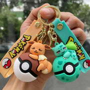 Poké Ball Pikachu Keychain Cute Pokémon Accessory For Men And Women Ideal Gift For Fans