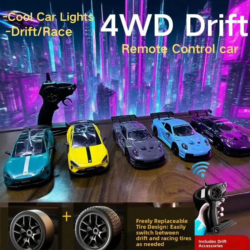 Limited Edition RC Drift GT3 RS 1 To 24 Scale High Speed Remote Control Car Gift For Kids 14 Up