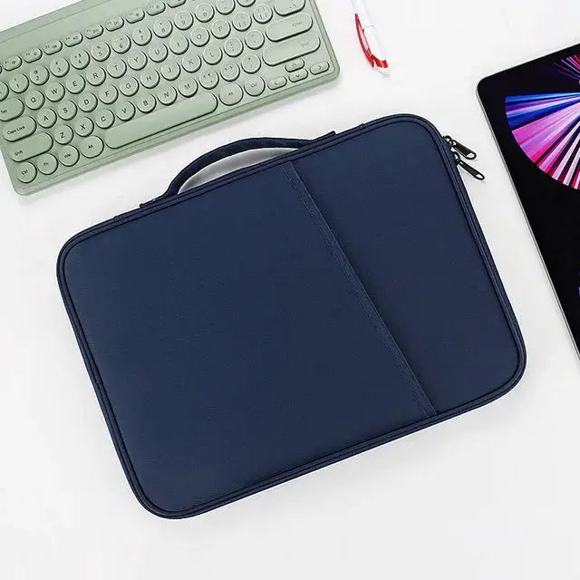 AquaShield Waterproof Tablet Bag Pro Durable Nylon Sleeve Protects iPad Pro and 13 Inch Tablets From Drops and Moisture