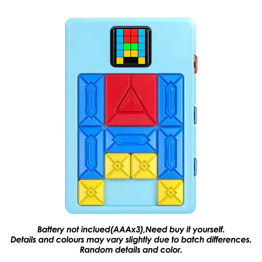Huarong Road Magnetic Suction Block Sliding Puzzle For Children Six And Up Logic Thinking Brain Teaser Educational Toy
