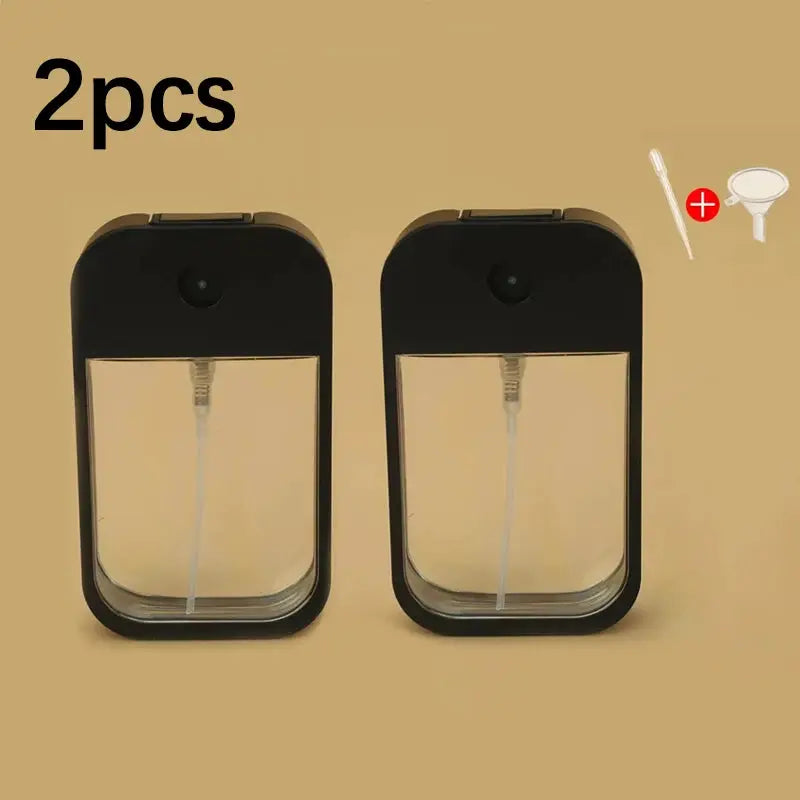 45ml Plastic Card Bottle Water Mist Spray for Perfume Hand Sanitizer and Oral Spray White Pink Blue