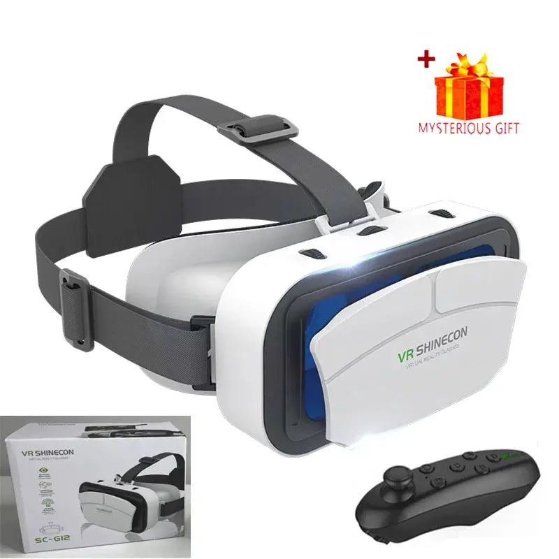 Shinecon Viar Virtual Reality VR Glasses Headset 3D Device Helmet Goggles For Smartphone Gaming