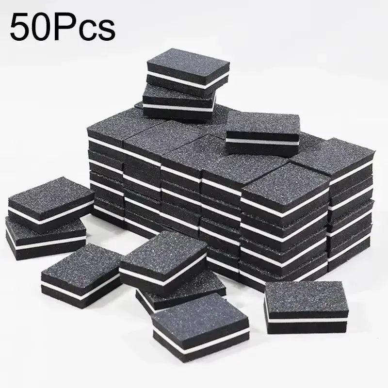 10 To 100 Pcs Mini Buffing Sanding Files Block For Manicure Pedicure Nail Art Buffer Polish Tools