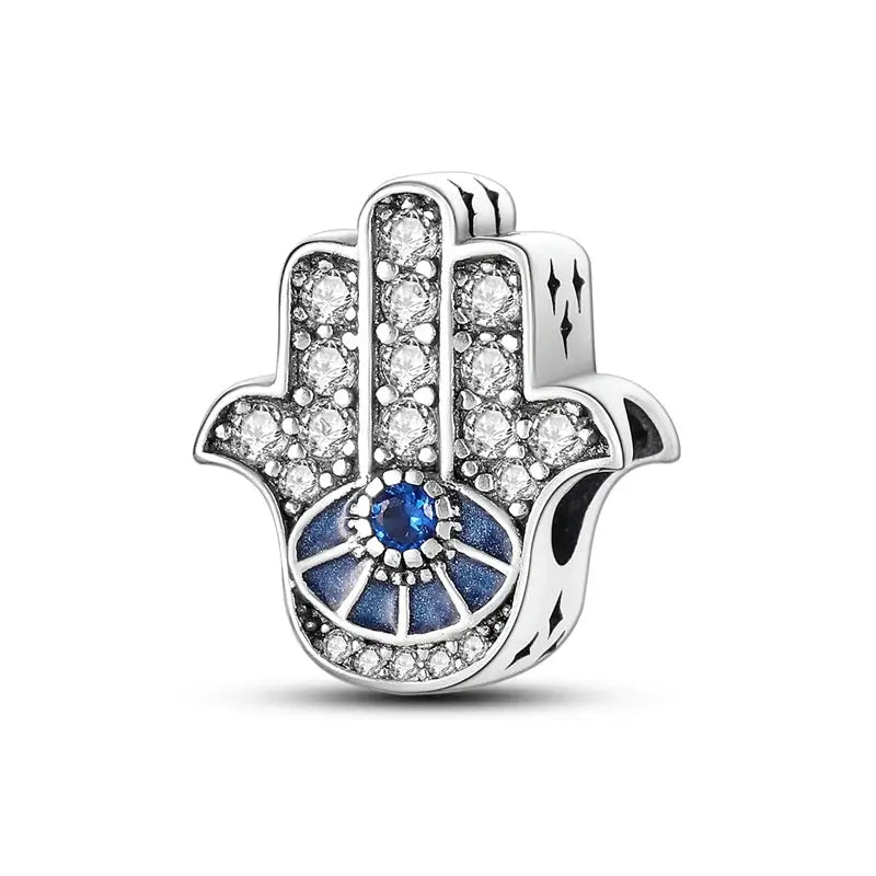 Original 925 Silver Charms Beads For Pendant Charm Bracelet Dangle For Women DIY Fine Jewelry Making Hot Sale