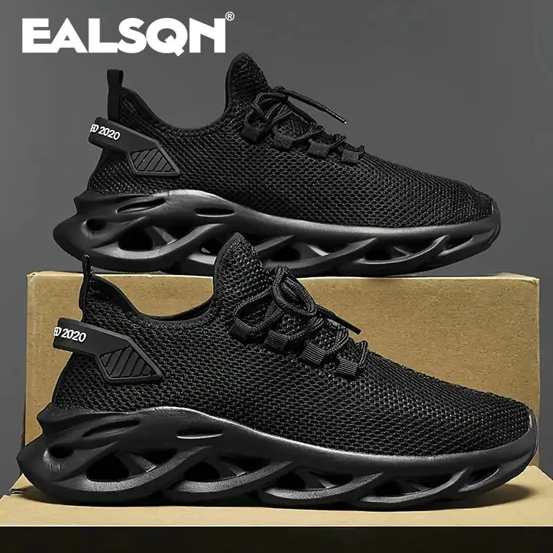 Unisex Running Shoes Breathable Mesh Upper Lightweight EVA Outsole Casual Sneakers For Men Women Outdoor Activities