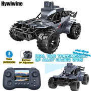 RC Car With Camera FPV Real Time Transmission LCD Remote Fast 2.4G Remote Control Car Voice Chat For Kids And Adults