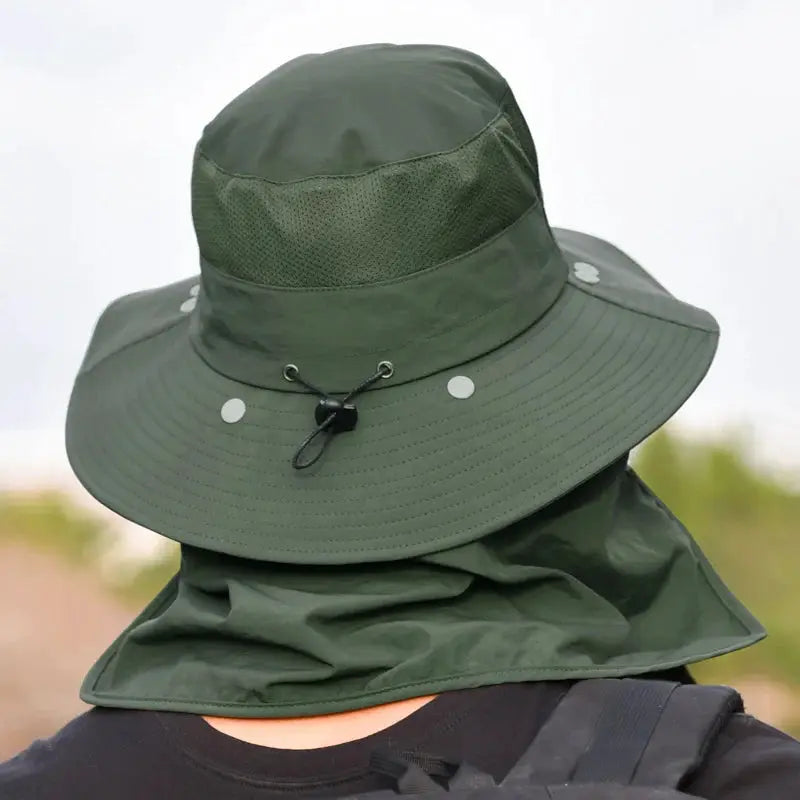Unisex Fishermans Hat Sun Hat For Outdoor Quick Dry Breathable Fishing Summer Protection