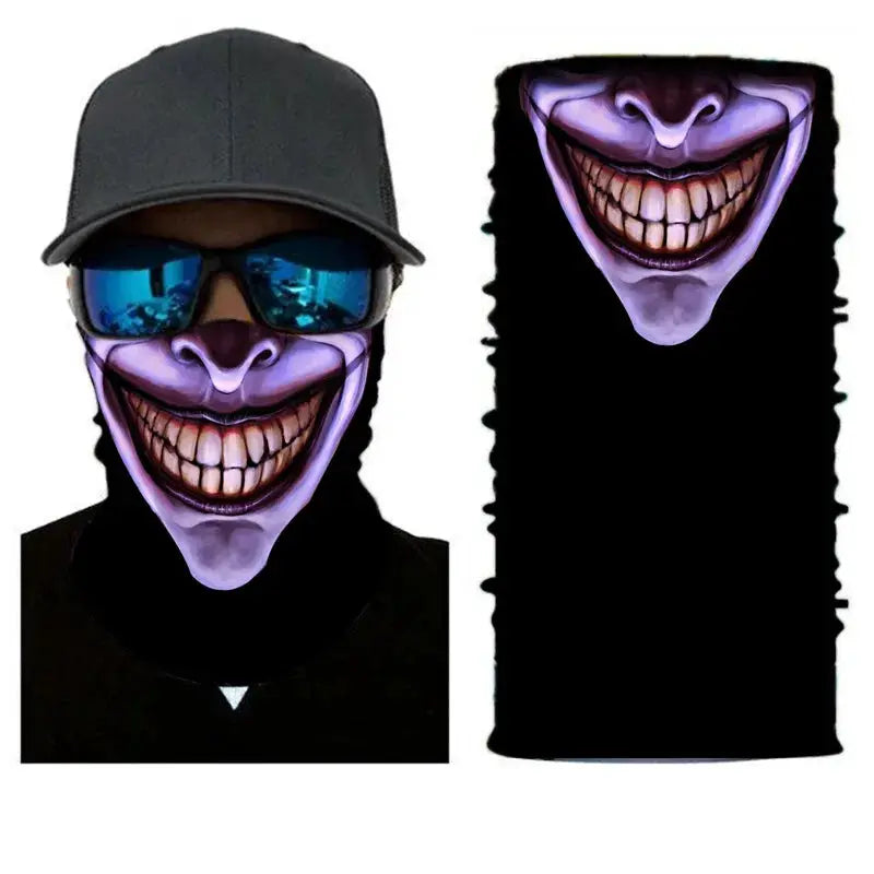 Seamless Tactical Neck Gaiter Bandana Scarf For Men Face Mask Balaclava For Cycling Skiing Motorcycle Hiking