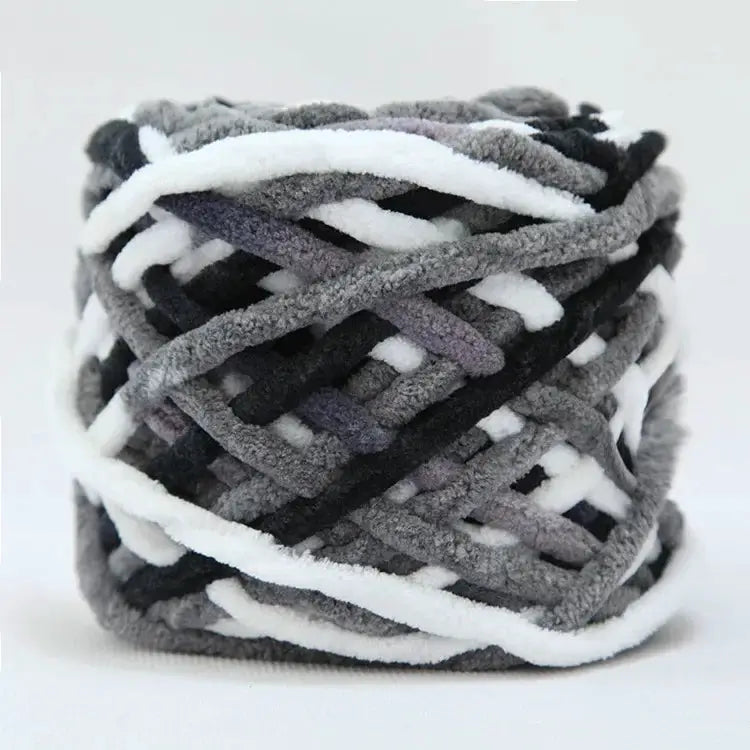 100g Chenille Knitting Yarn Ice Strip Line Cotton For Hand Knitting Scarf Thick Wool Wholesale