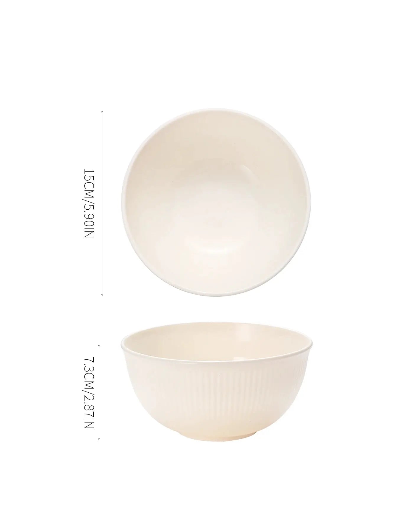 4 To 11 Piece Plastic Bowl Set Reusable And Durable For Camping Picnics Kitchen Microwave And Dishwasher Safe