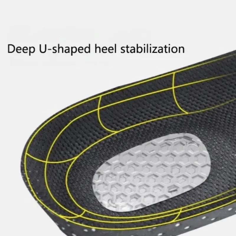 Cuttable Breathable Orthotic Arch Support Insoles For Men Women Soft Running Cushion Memory Gel Pad Sweat Absorption