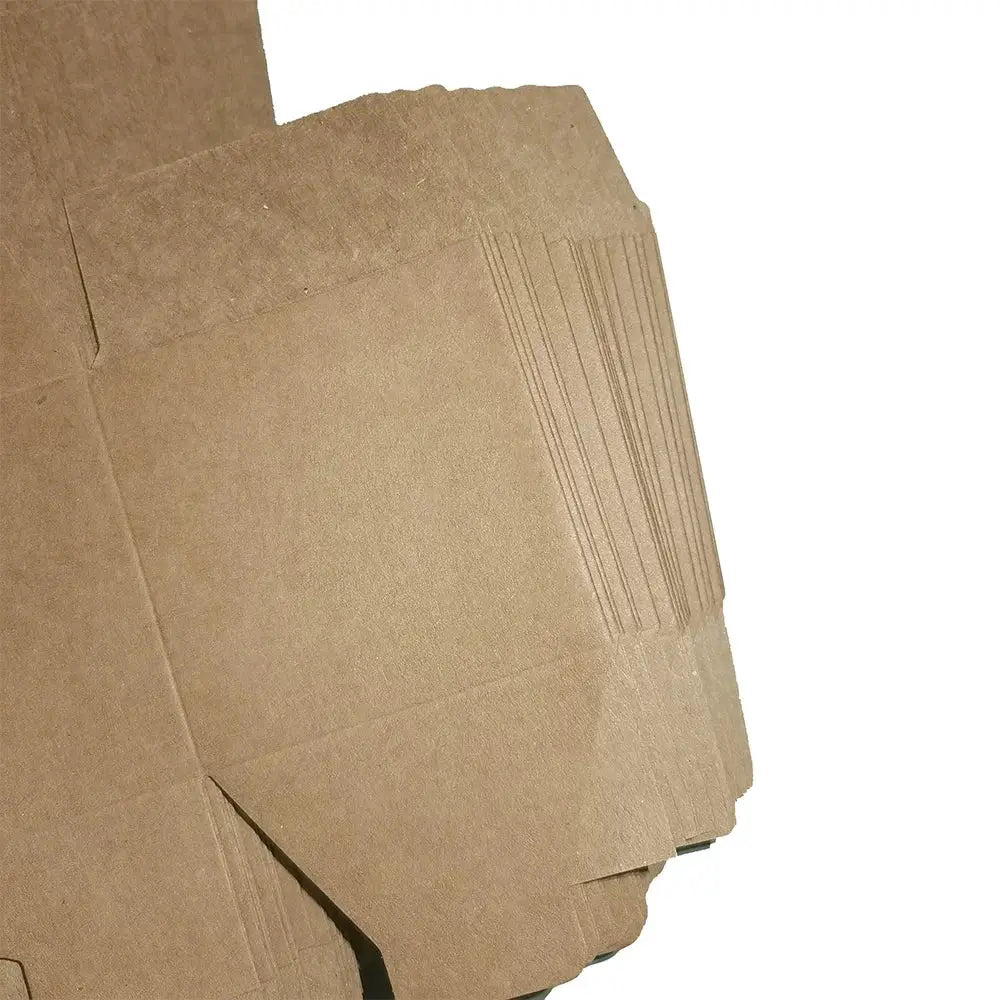 Square Folding Kraft Paper Box Set White Black Brown 20 Or 50 Pack Candle Gift Box For Weddings Party Favors