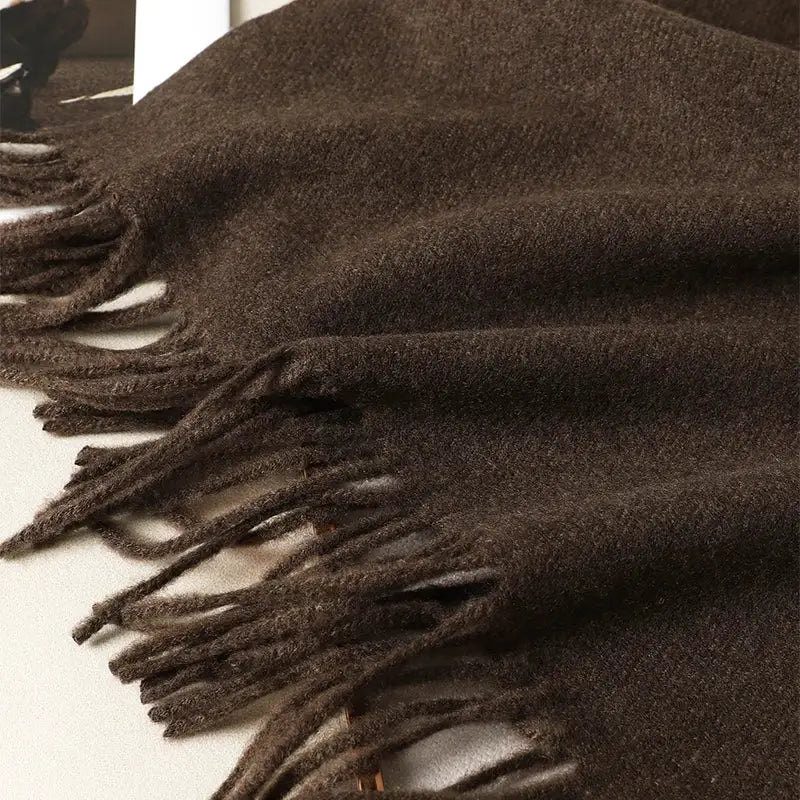 Brand 62 Womens Long Cashmere Blend Winter Scarf Hijab Shawl Wrap For Outdoor Warmth