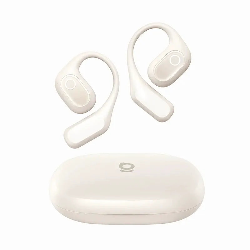 Baseus Eli 2i Fit open-ear wireless earbuds (2) with charging case, white