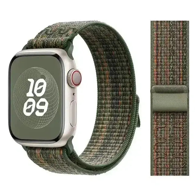 Nylon Loop Strap for Apple Watch Ultra 3 49mm Bracelet iWatch 11 10 9 8 7 6 5 4 se Sport NEW Design 42-46mm 45mm 44mm 41mm Band