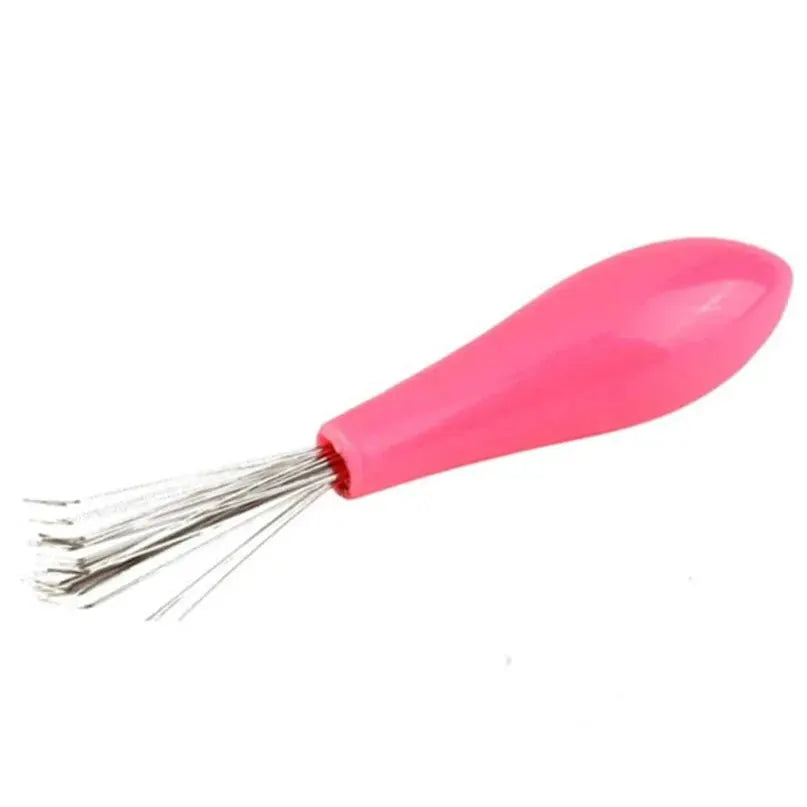 Comb Hair Brush Cleaner With Plastic Handle For Removing Embedded Hair Debris And Hygienic Beauty Tool Cleaning Supplies