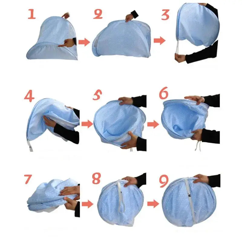 Portable Foldable Baby Netting Bed Mosquito Net And Play Tent For Newborns To 3 Years Travel Safe Sleep Shelter