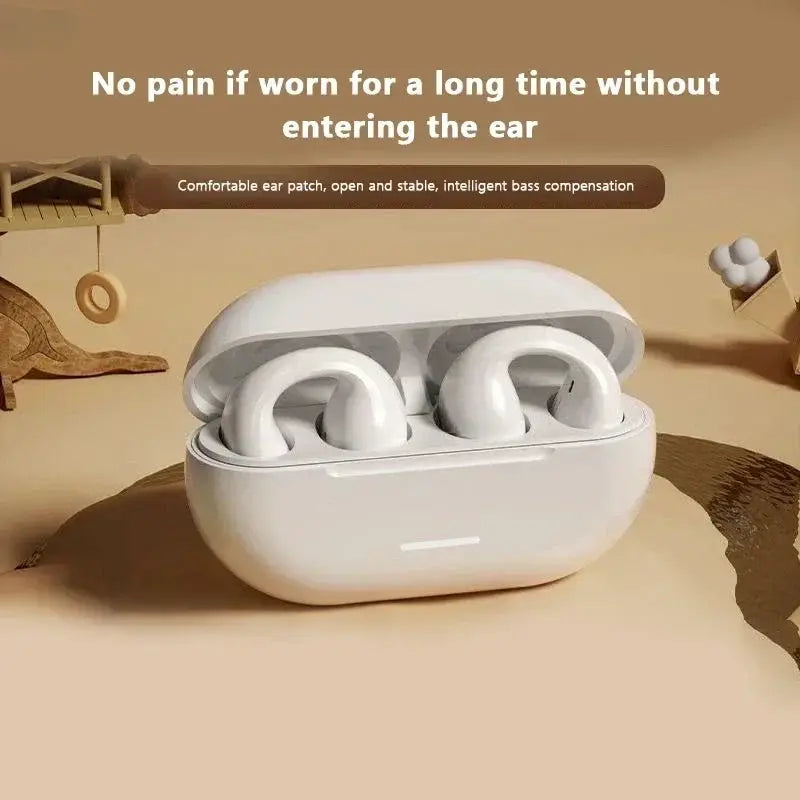 NovaWave T75 Bone Conduction Headphones Bluetooth 5.3 Wireless Sports Earphones HiFi Sound Waterproof