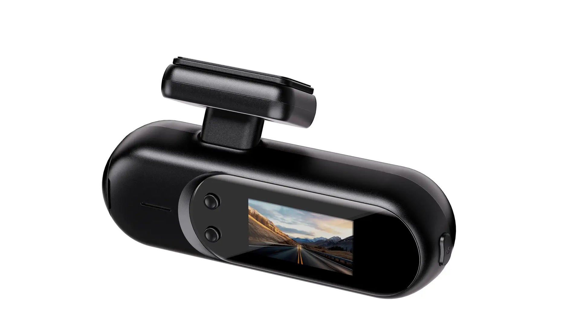 Dash cam by Simples Market; black 4K UHD car camera with front and rear recording, built-in Wi-Fi, parking mode