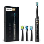 Fairywill FW 507 Electric Sonic Toothbrush Rechargeable Waterproof With Gentle Modes For Sensitive Teeth