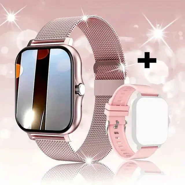 PulseTech 1.83 Inch Waterproof Smartwatch With Sleep Monitoring Pedometer Calls Alerts For IPhone And Android