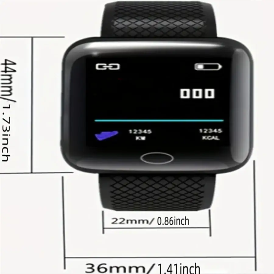 Smartwatch Men Women Wristwatches Smart Watch Message Fitness Monitor Bracelet Birthday Gift Electronic Clock For Android IOS