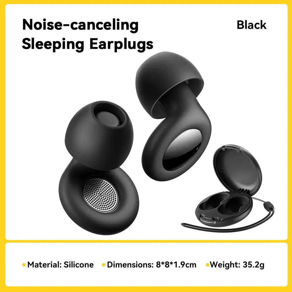 Essager Noise Cancelling Ear Plugs For Sleeping Soft Silicone Sleep Earbuds 45 To 49 dB Noise Reduction