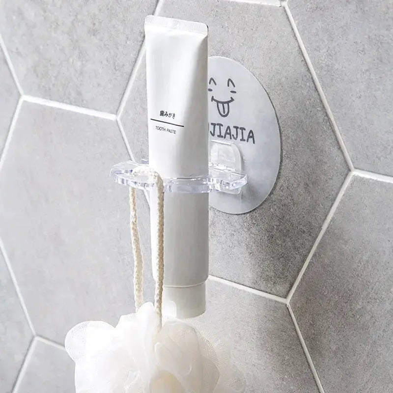 Guanyao Plastic Toothbrush Holder And Toothpaste Storage Rack Shaver Dispenser Bathroom Organizer By Guanyao