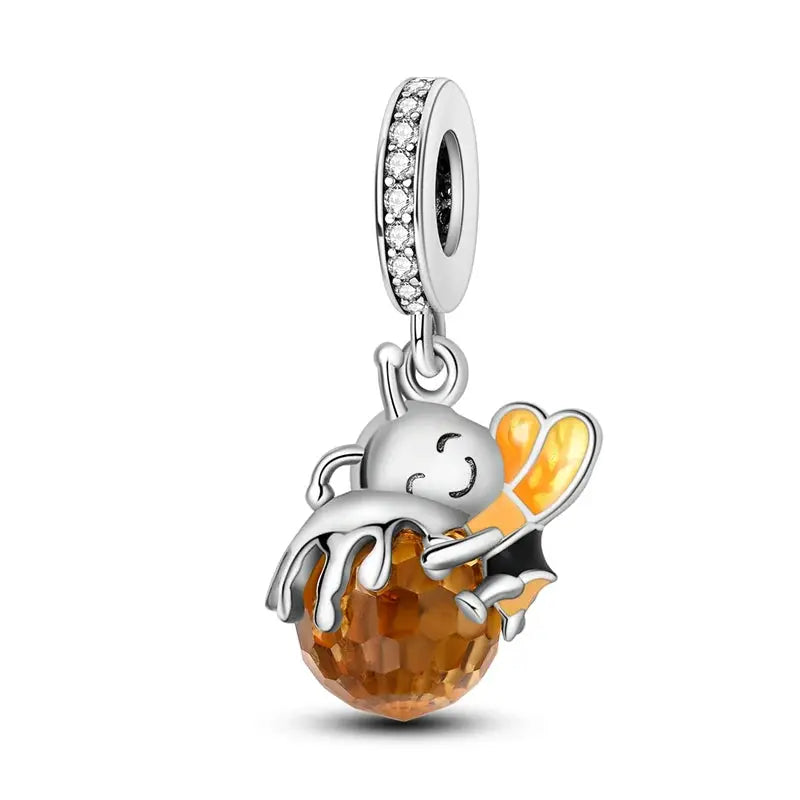 Original 925 Silver Charms Beads For Pendant Charm Bracelet Dangle For Women DIY Fine Jewelry Making Hot Sale