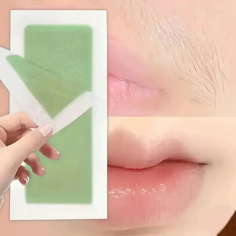 Professional Double Sided Cold Wax Strips For Hair Removal On Legs Body And Face 6 Sticks 10 To 20 Sticks