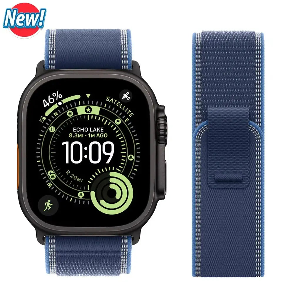 trail loop For apple watch ultra 3 2 Band 49mm 44mm 40mm 45mm 41mm 42mm correa bracelet iWatch series 7 se 8 9 10 11 46mm straps