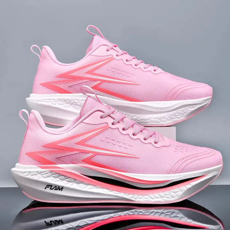 Unisex Marathon Running Shoes Breathable Lightweight Sneakers For Men And Women With Carbon Board