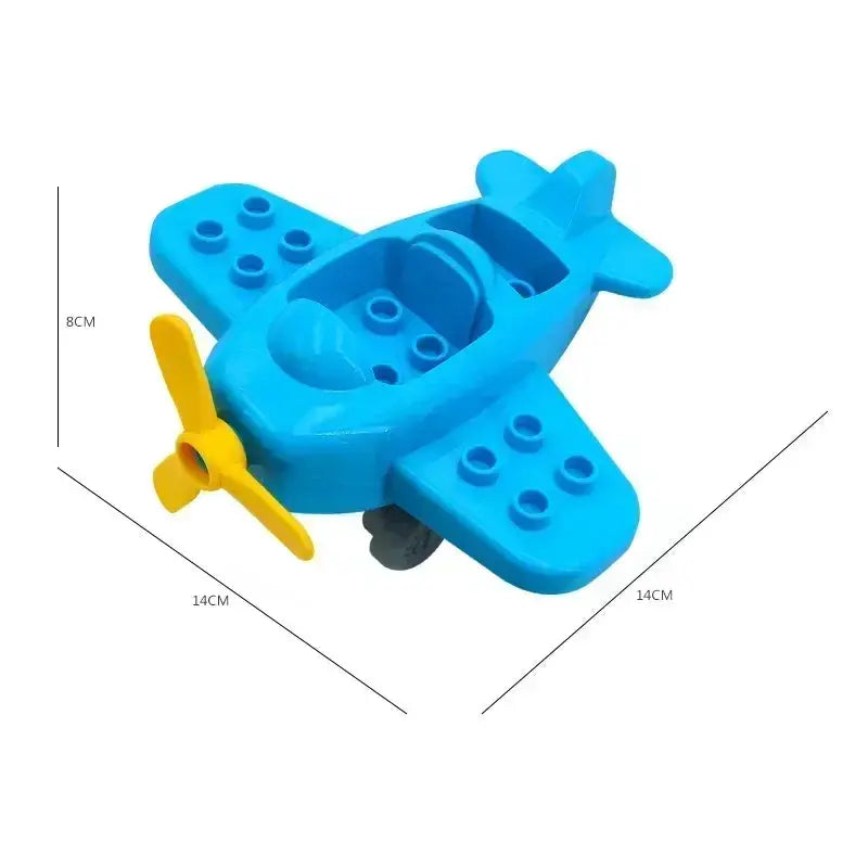 Big Building Blocks Accessories Compatible With Large Bricks Educational Toy Set For Kids Trucks Cars City Traffic
