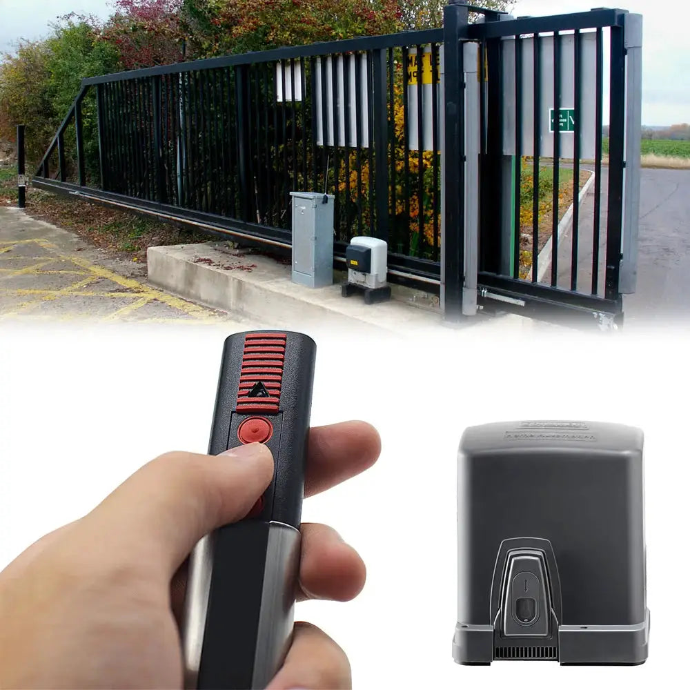 WIFI SOMMER 868 smart garage gate opener kit by Simples Market with handheld remote and RF bridge
