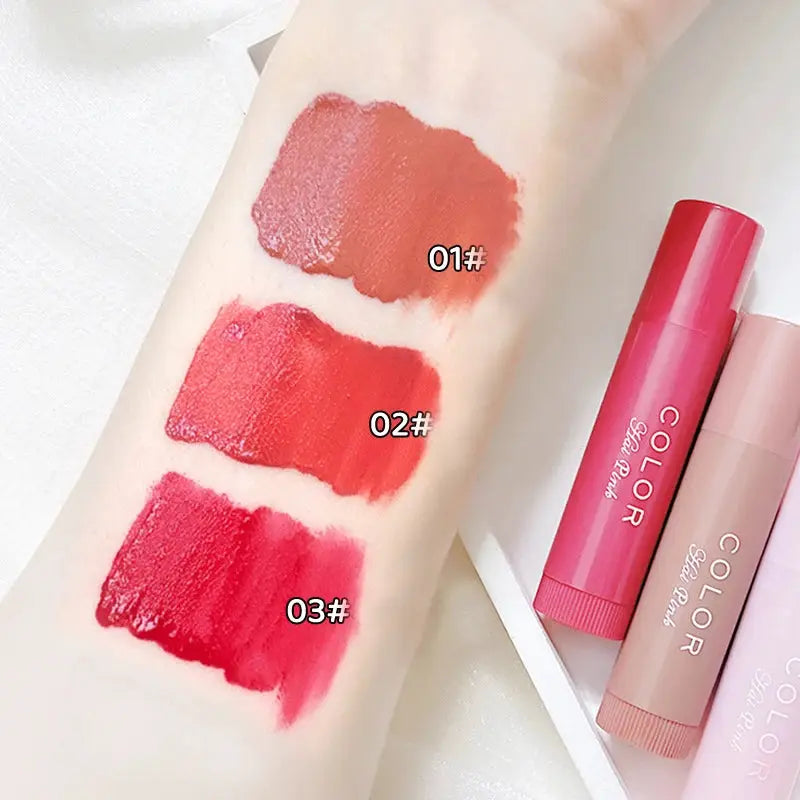 LipLuxe Colored Moisturizing Lip Balm Hydrates Lips Smooths Lip Lines Delivers Rich Color And All Day Comfort