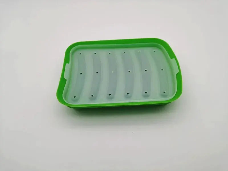 Six Grid Silicone Sausage Mould With Lid For Homemade Sausages And Hot Dogs Diy Bakeware Kitchen Tool Set
