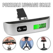 TravelEase 110lb Digital Luggage Scale Handheld for Travel Suitcases Portable Weight Scale