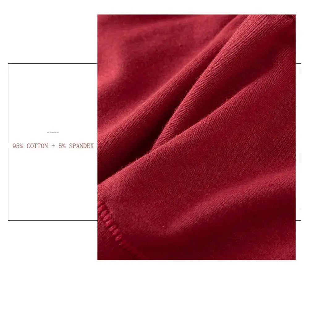 Simples Market Very Abundant menstrual panties, red low-rise cotton underwear (95% cotton, 5% spandex)