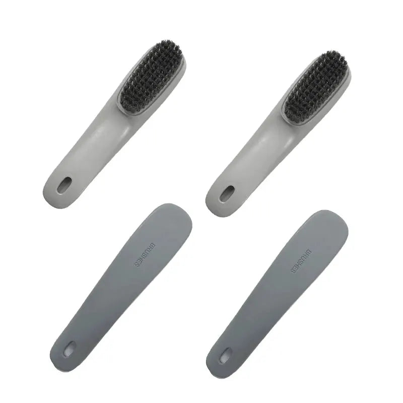 NovaClean Pro Shoe Cleaning Brush Durable Plastic Scrubbing Tool For Shoes Clothes And Home Use
