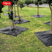 10 Reusable Tree Weeding Moisturizing Hoods Nonwoven Biodegradable Tree Mat For Young Trees And Grassland Protection
