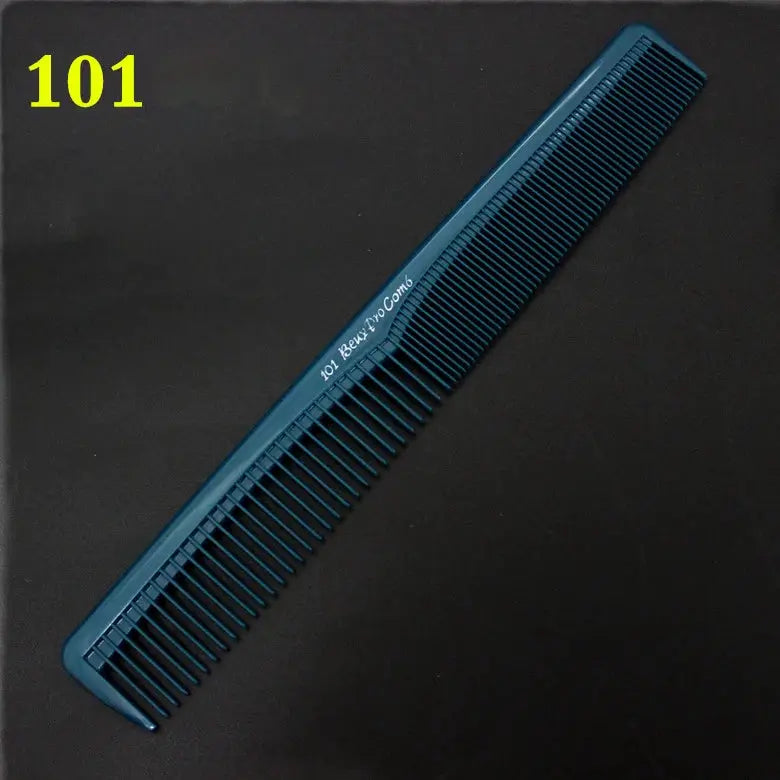 Professional anti-static blue hair cutting comb by Simples Market